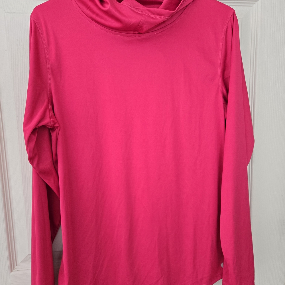 Exercise In Athletic Pink Hodded Long Sleeve